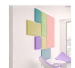 Panneau acoustique GARY WALL - 60 x 60 cm  (Equerre, Gris Anthracite)