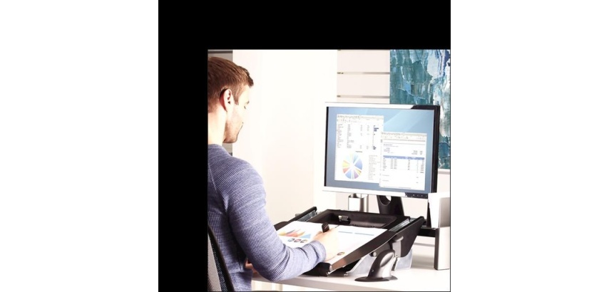 Porte-documents - plateforme de lecture et d'écriture clavier
