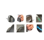 Souris Ergo verticale CONFORT pour gaucher filaire
