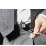 Enrouleurs porte-badges Design avec anneau métallique - par 10