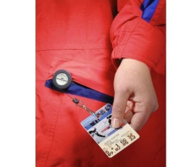 Enrouleurs porte-badges Design avec mousqueton - par 10