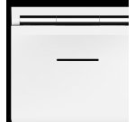 Siège de douche relevable Adaggio blanc