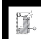 Vasque lavabo PMR