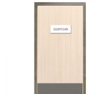 Protection bas de porte adhésive - Gris - 830 x 350 mm