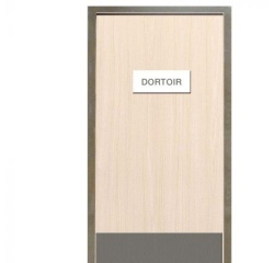 Protection bas de porte adhésive - Gris - 830 x 350 mm