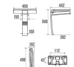 Siège de douche Design WOOD