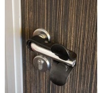 Coude "Mains libres" pour poignée de porte