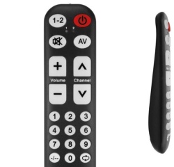 Télécommande 19 touches programmables Senior ou Malvoyant