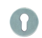 Paire de rosace inox en I