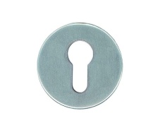Paire de rosace inox en I