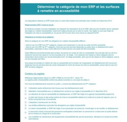 Registre public d'Accessibilité