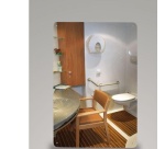 Miroir pour sanitaire incassable PLEXICHOK - 400 x 600 mm