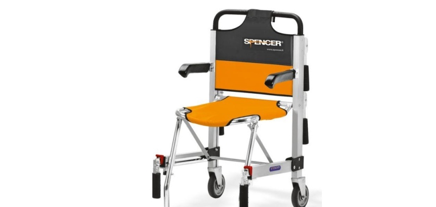 Chaise d'évacuation ERGO - 2 roues  (Sans accoudoirs)