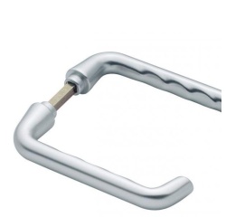 Poignée de porte PMR modèle Aluminium