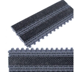 Tapis en dalles modulables pour fosse d'entrée