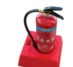 Socle base pour un extincteur  (Rouge)