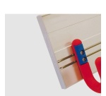 Lisse murale porte manteaux  (1,5 m)
