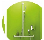 Barre douche en T ou L - design