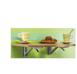 Tablette rabattable pour cabine d'essayage