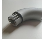 Angle interne-externe 90° pour main courante intérieure MALI en aluminium anodisé