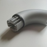Angle interne-externe 90° pour main courante intérieure MALI en aluminium anodisé