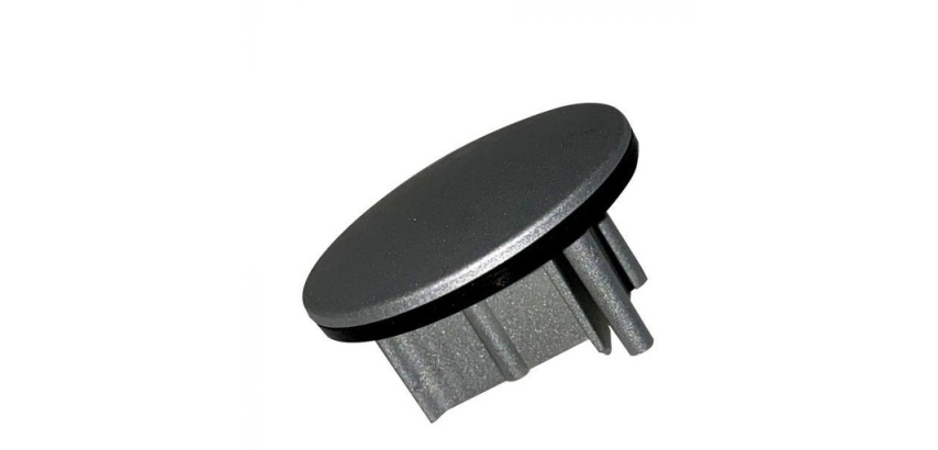 Bouchon plat pour main courante intérieure MALI en aluminium anodisé