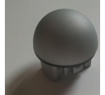 Bouchon rond pour main courante intérieure MALI en aluminium anodisé