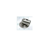 Platine articulée pour départ mural INOXI