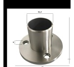 Platine à emboîter pour poteau INOXI (80 mm)