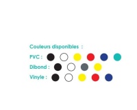 Repérage de contremarche sur mesure - matière - couleur