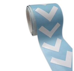 Bandes de signalisation MOTIF flèches  - Surfaces vitrées