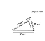 Présentoir de comptoir socle et porte visuel A4 ou A5