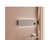 Chiffres adhésifs en Relief - Plaques Portes 0-9 - Hauteur 30 mm N°8