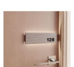 Chiffres en relief adhésif pour plaque de porte de 0 à 9