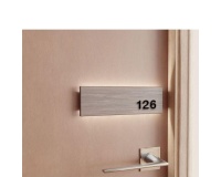 Chiffres en relief adhésif pour plaque de porte de 0 à 9