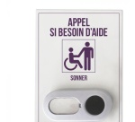 Kit Carillon d'Appel UNIK N°3 - Appel si besoin d'aide - Vertical