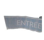 Bande de marquage surface porte vitrée