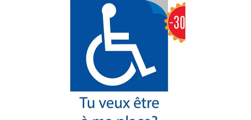 Autocollant - Tu veux être à ma place ?