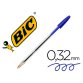 Boligrafo bic cristal original tinta azul bolsa de 5 unidades