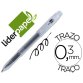 Boligrafo liderpapel super gel punta 0,5 mm negro