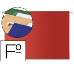 Carpeta colgante liderpapel folio color rojo