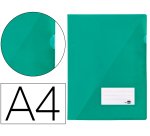 Carpeta liderpapel dossier a4 uñero verde