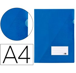 Carpeta liderpapel dossier a4 uñero azul