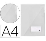 Carpeta liderpapel dossier a4 uñero transparente