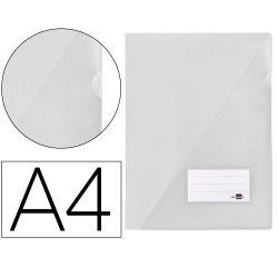 Carpeta liderpapel dossier a4 uñero transparente