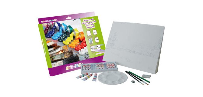 Set acuarela Lidercolor 