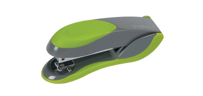 Grapadora q-connect kf00993 metalica capacidad 30 hojas