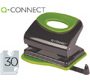 Taladrador q-connect kf00996 metalico con empuñadura de caucho capacidad 30 hojas