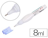 Corrector q-connect lapiz con punta metalica 8 ml