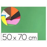 Goma eva liderpapel 50x70cm 60g/m2 espesor 1.5mm verde